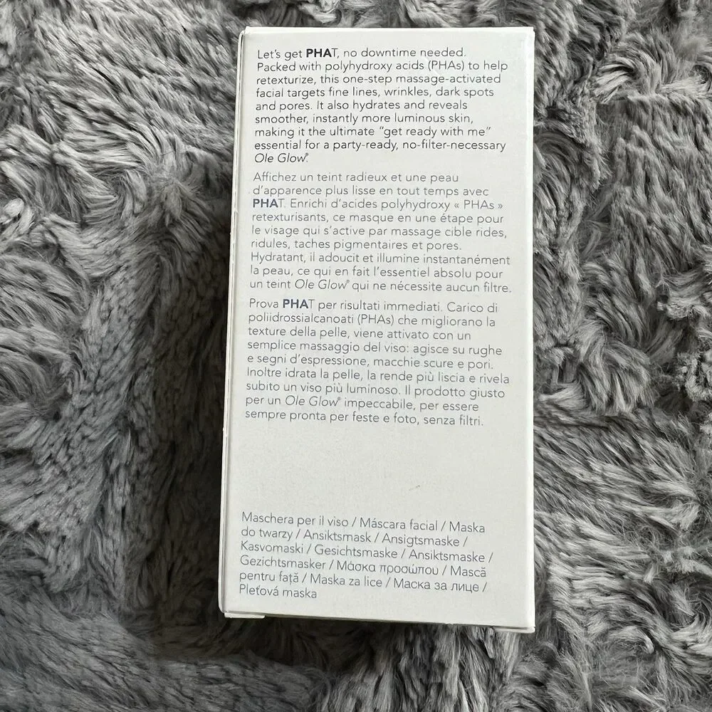 OLE Henriksen  PHAT Glow Facial™ Transform‎ Plus Mask 1.7 oz/ 50 mL Full Sz $52